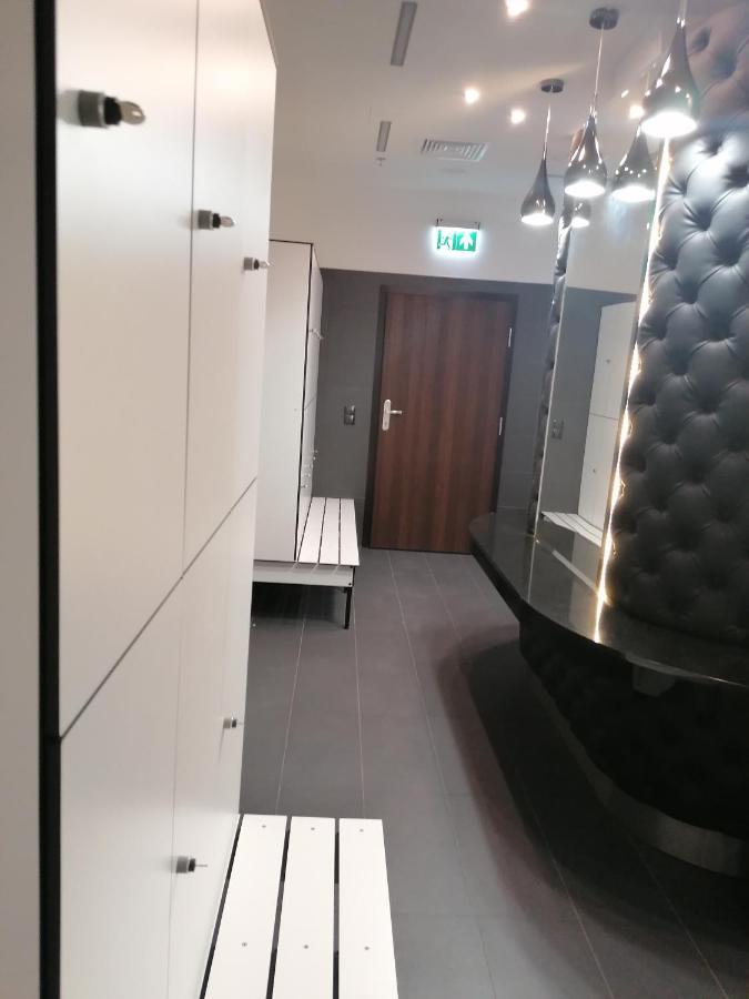 Szczecin Hanza Tower Apartment-Basen Eksteriør billede