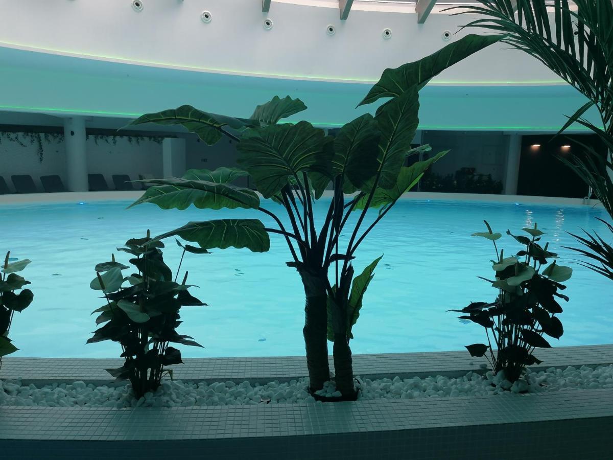 Szczecin Hanza Tower Apartment-Basen Eksteriør billede