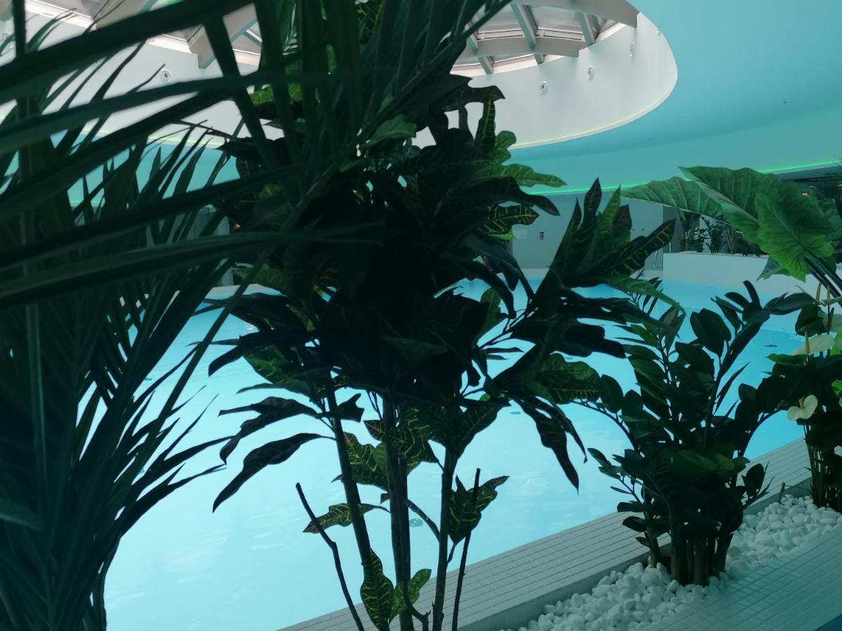 Szczecin Hanza Tower Apartment-Basen Eksteriør billede