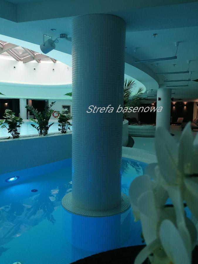 Szczecin Hanza Tower Apartment-Basen Eksteriør billede