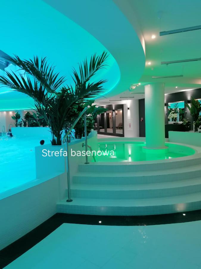 Szczecin Hanza Tower Apartment-Basen Eksteriør billede